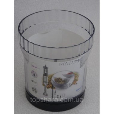 Чаша для блендера Philips HR1659, HR1669 банку подрібнення Чаша для блендера Philips HR1659, HR1669 банку подрібнення