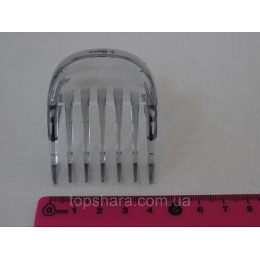 Насадка гребень машинки для стрижки Philips HC7650/15 (3-15мм) Насадка гребень машинки для стрижки Philips HC7650/15 (3-15мм)