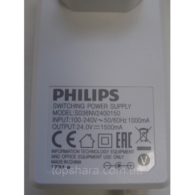 Адаптер питания фотоэпилятора Philips SC1994, SC1997, SC1998 Адаптер питания фотоэпилятора Philips SC1994, SC1997, SC1998