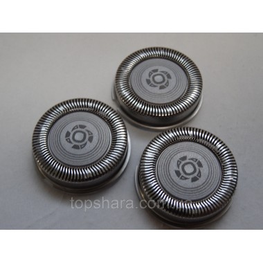 Головки для гоління електробритви Philips S3350/08, S3333/54, S3232/52, S3134/51, S1333/41, S1332/41, S1231/41