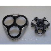 Рамка роторів з фіксатором електробритви Philips AT890, PT730, PT731, PT720